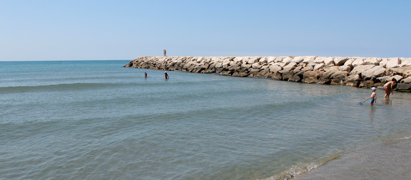 Camargue Sandstrand Saintes Maries de la mer