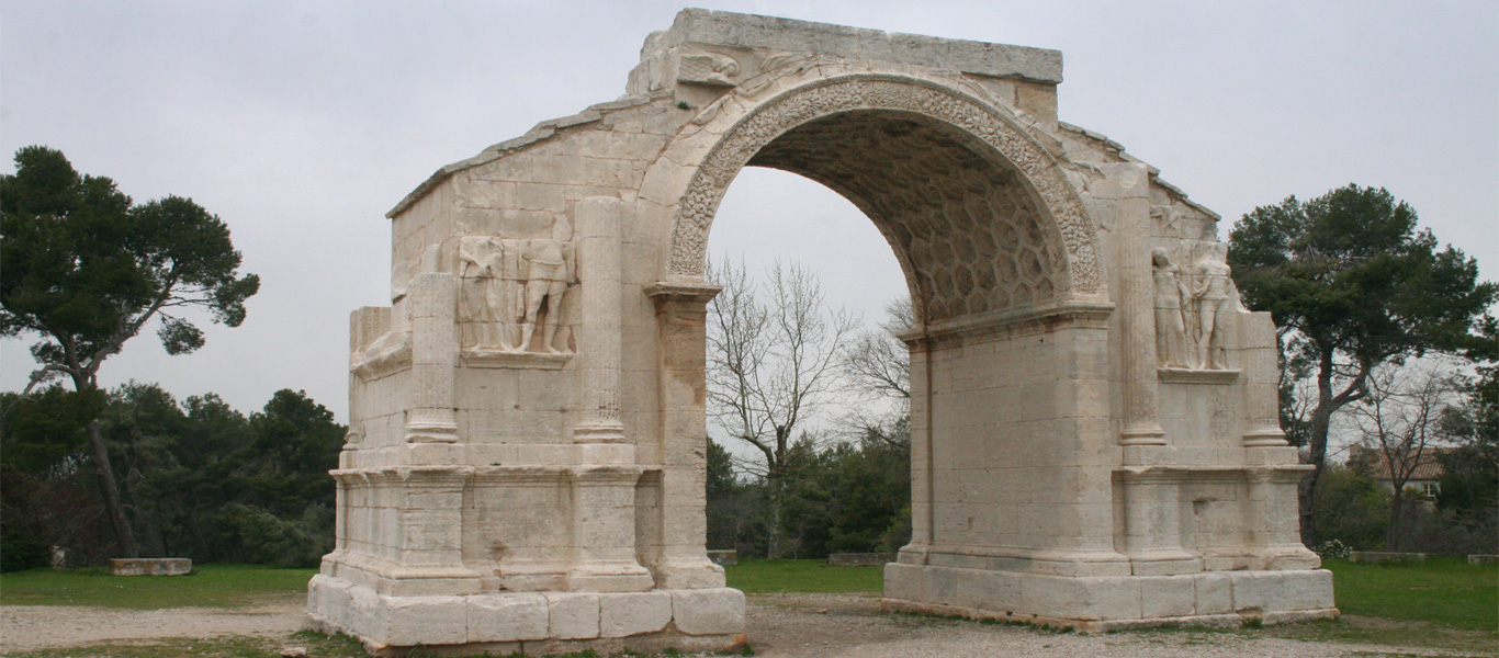 Foto von Ausflug zum Bogen von Glanum in den Alpilles, Foto by woidesig