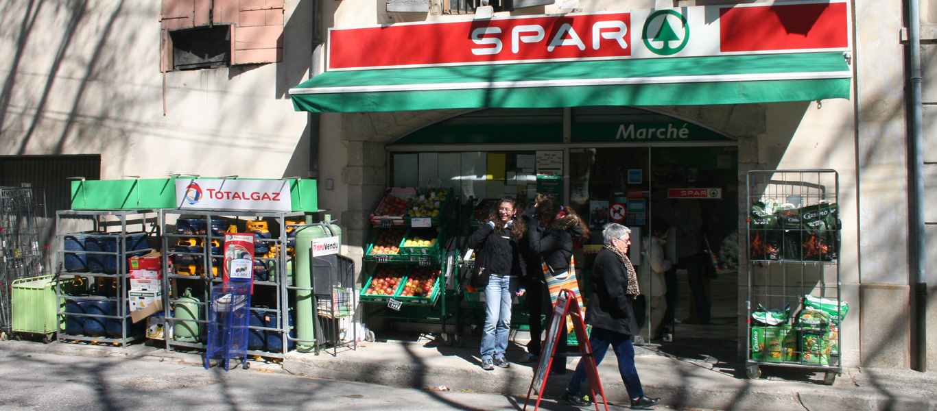 Supermarkt in Cucuron