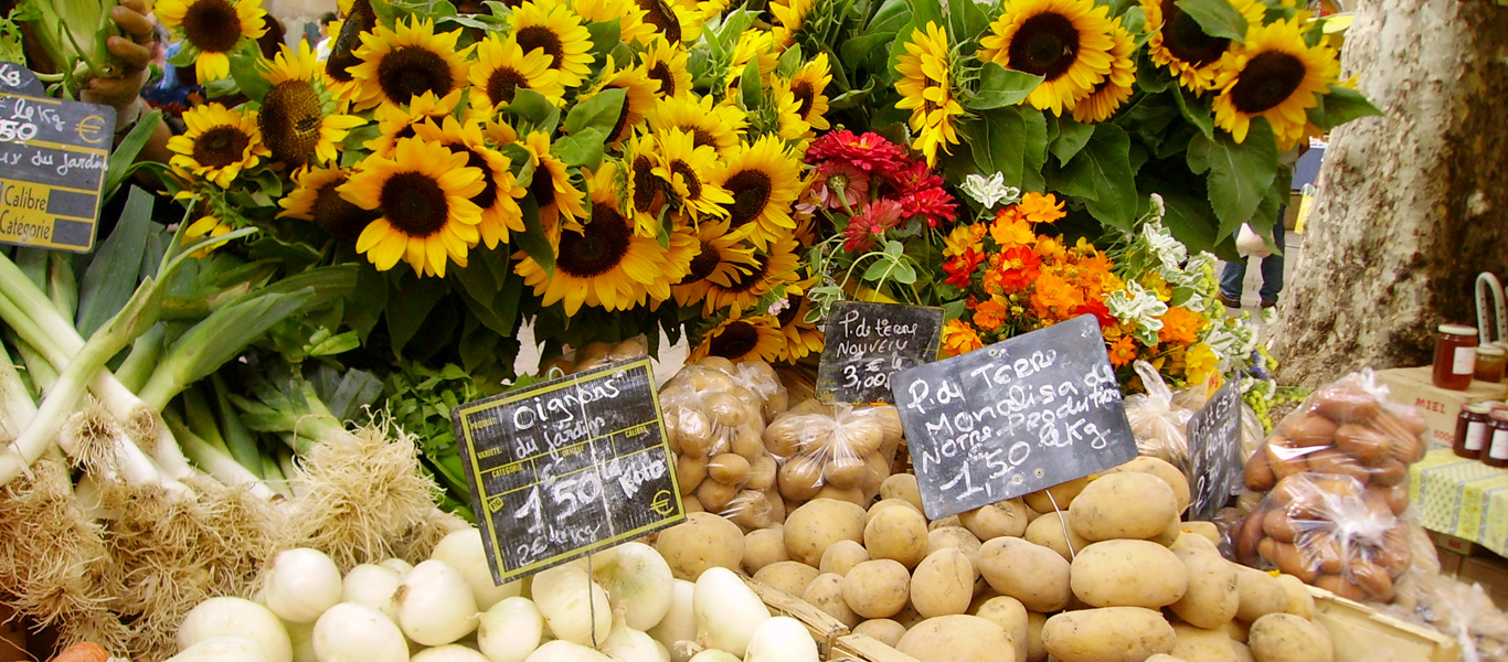 Empfehlung der Lebensmittel aus der Provence, Foto by woidesig