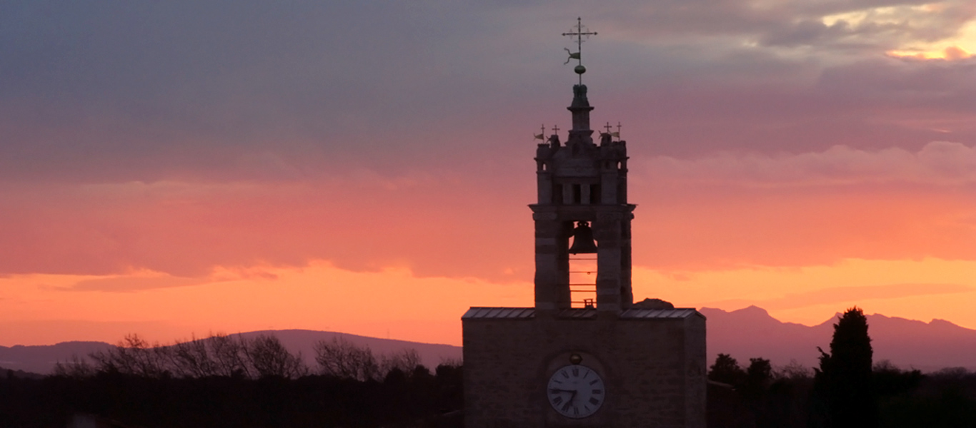 Schöner Sonnenuntergang