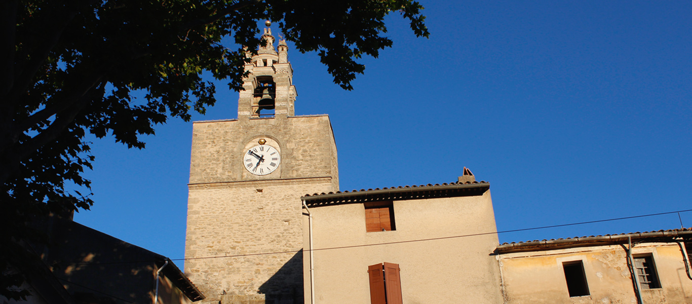 Porte d'Horloge Uhrturm in Cucuron